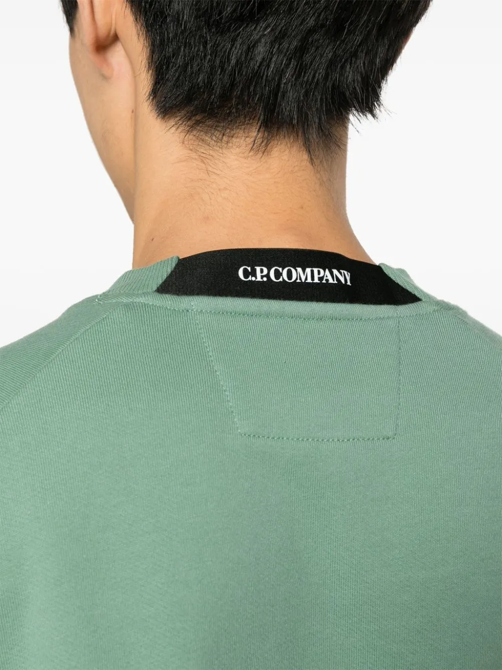 CP Company Sweat Diagonal raised fleece Green bay