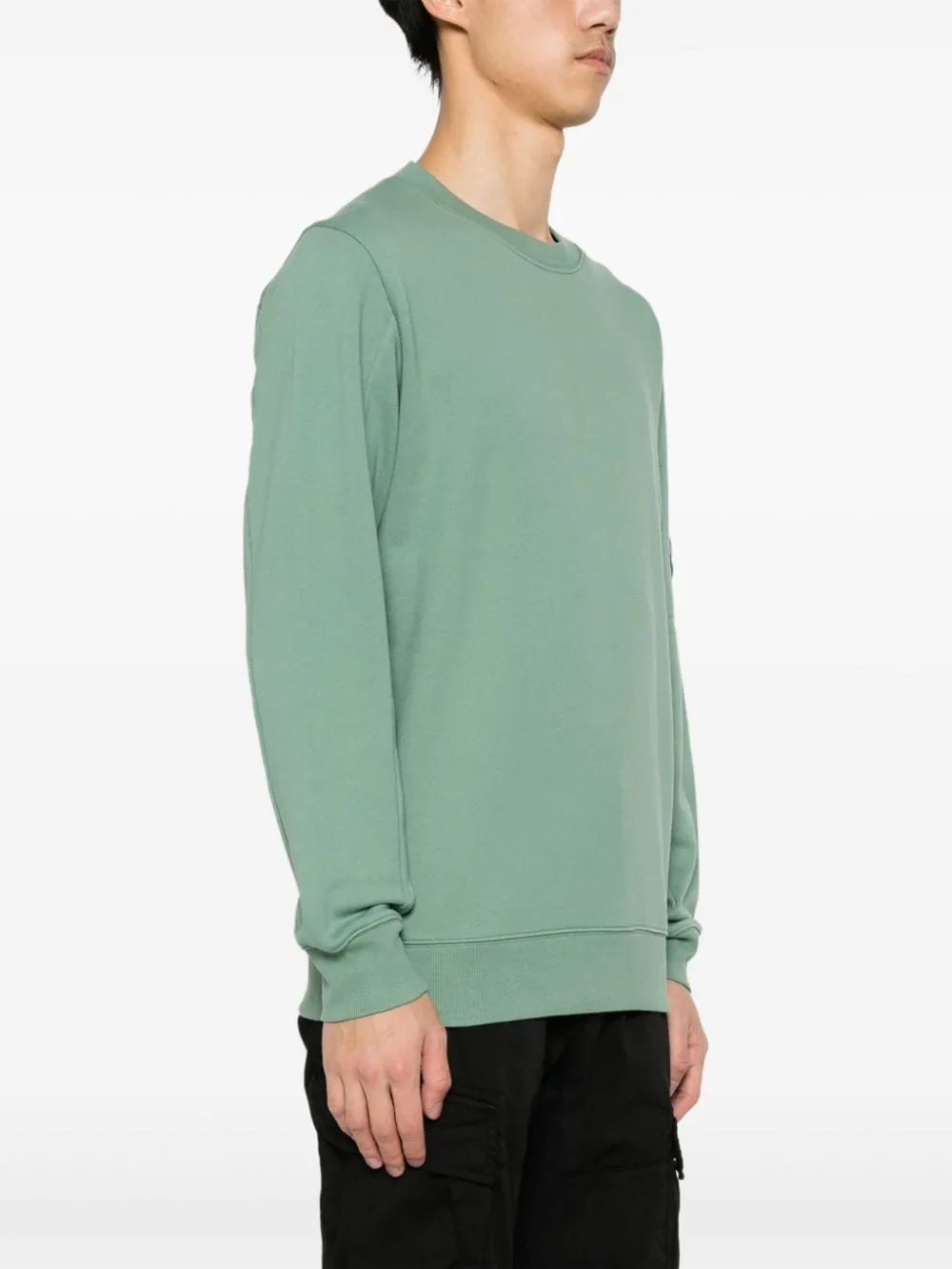 CP Company Sweat Diagonal raised fleece Green bay