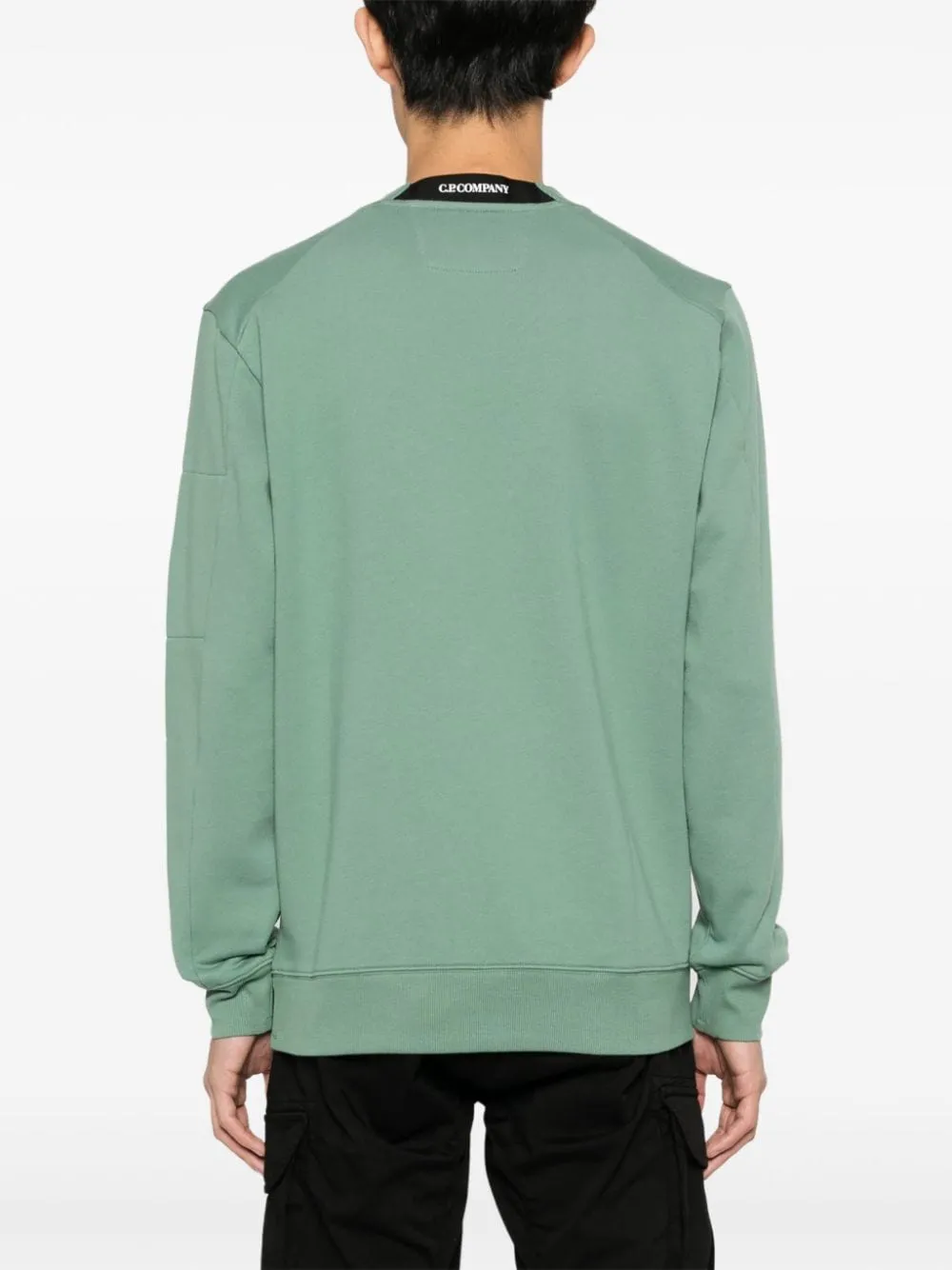 CP Company Sweat Diagonal raised fleece Green bay