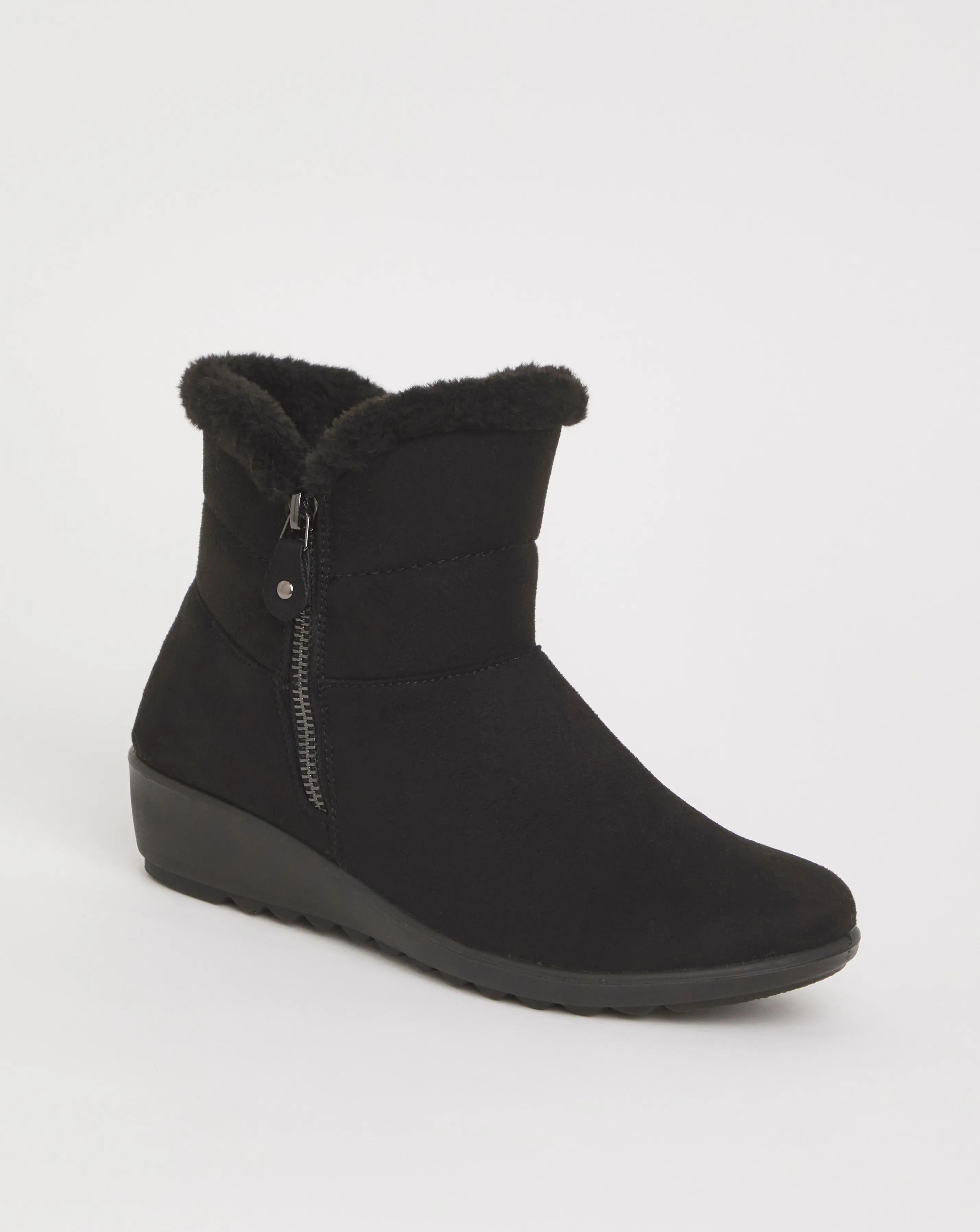 Cushion Walk Zip Winter Boot E Fit