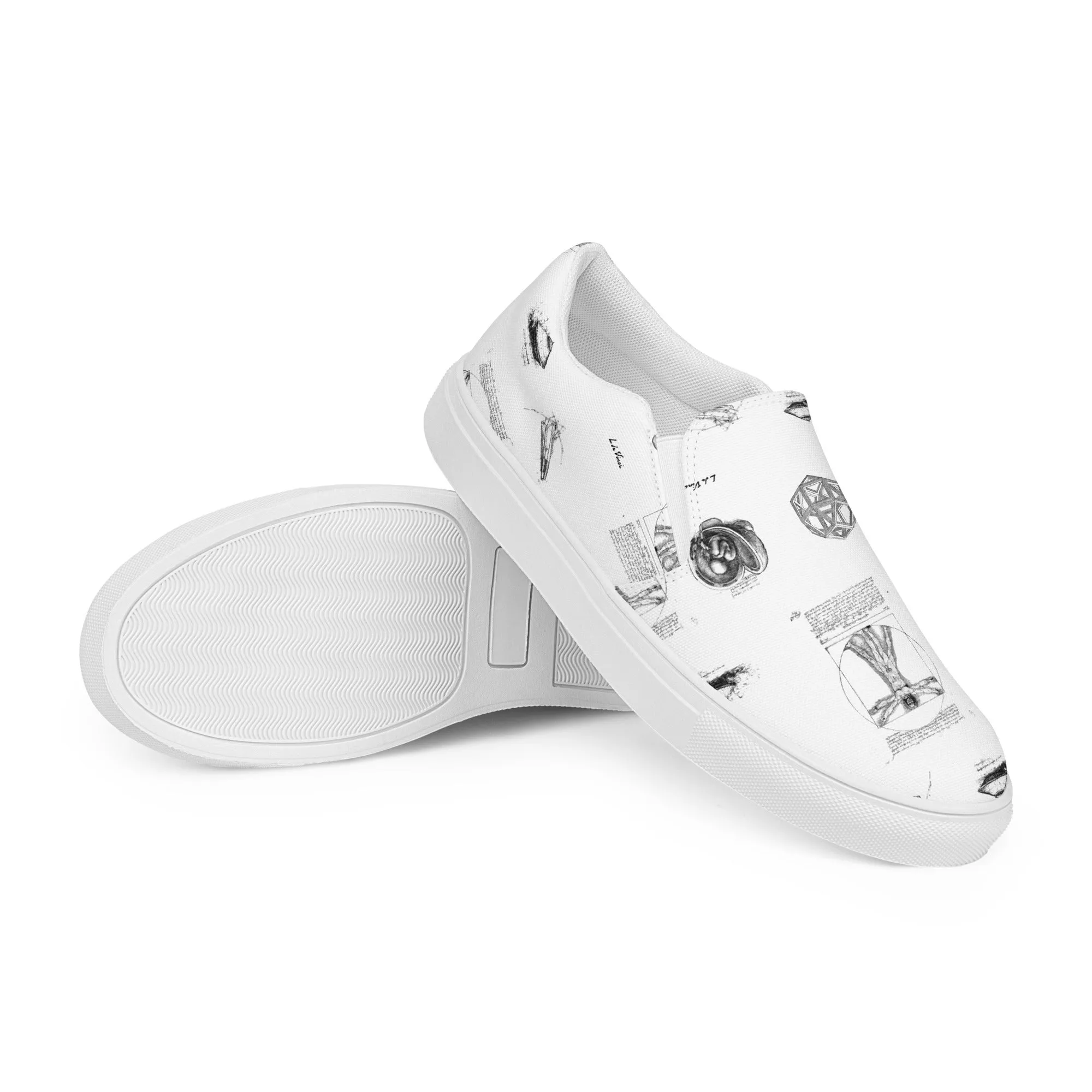 Da Vinci Women’s slip-on canvas shoes