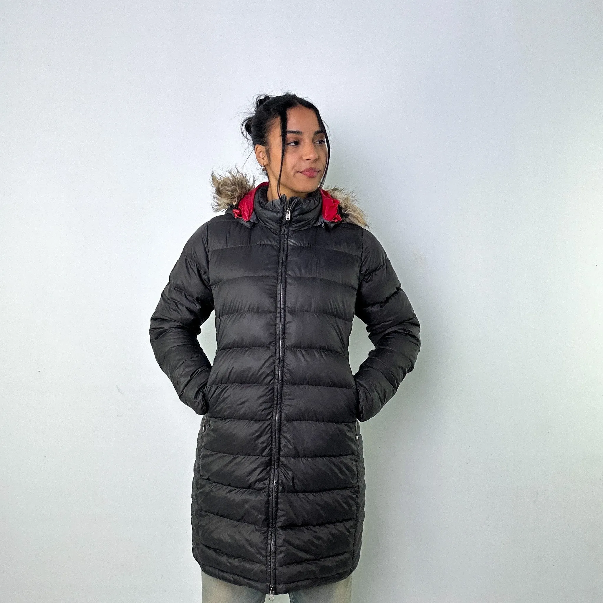 Dark Grey y2ks Rab Deep Cover Parka Puffer Jacket Coat (L)