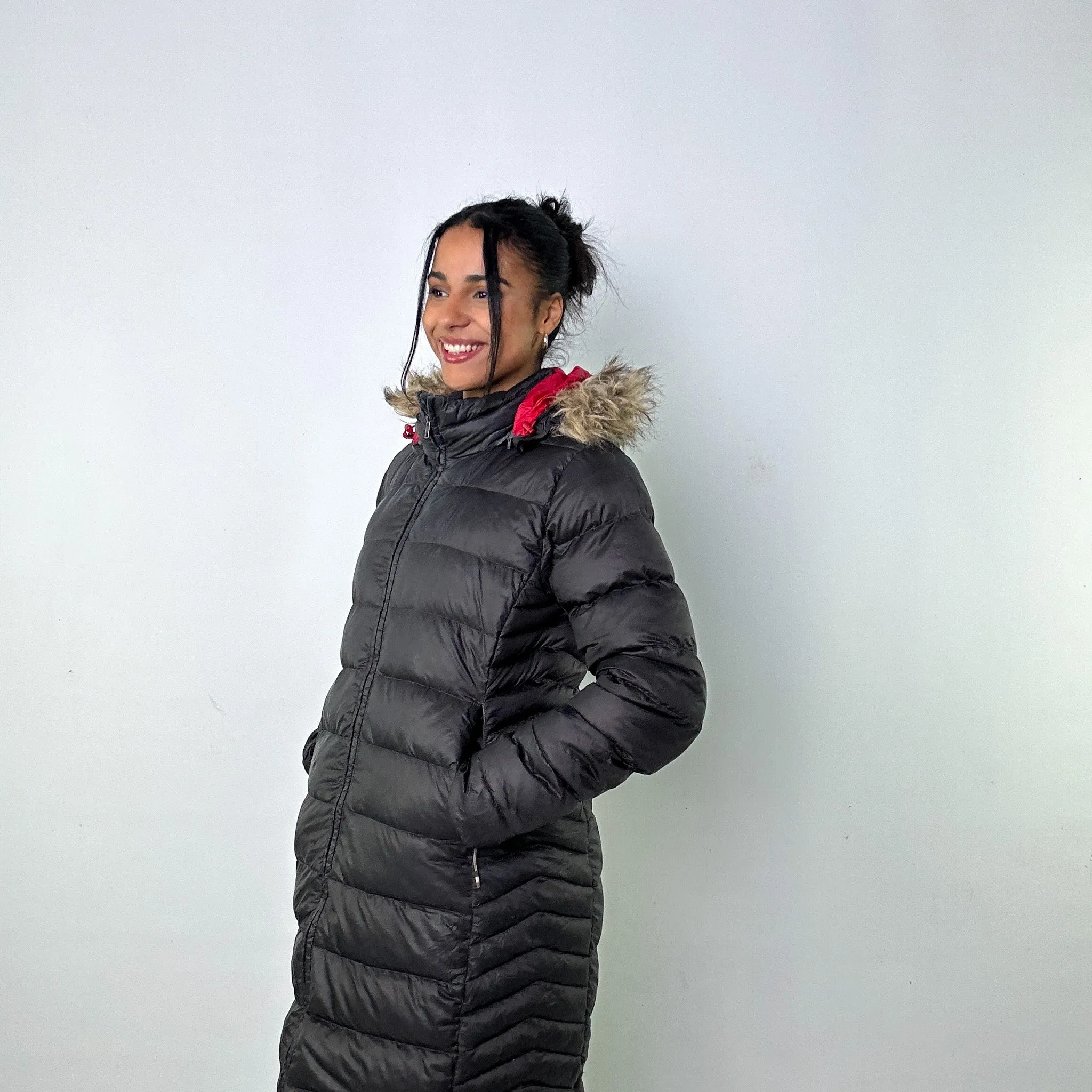 Dark Grey y2ks Rab Deep Cover Parka Puffer Jacket Coat (L)