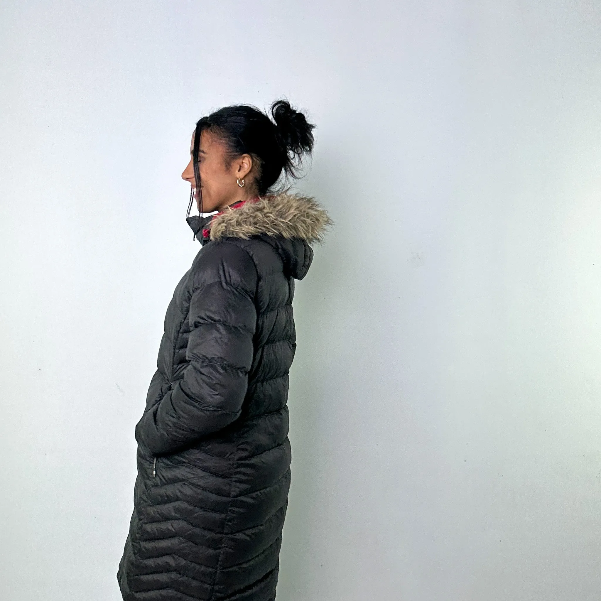 Dark Grey y2ks Rab Deep Cover Parka Puffer Jacket Coat (L)