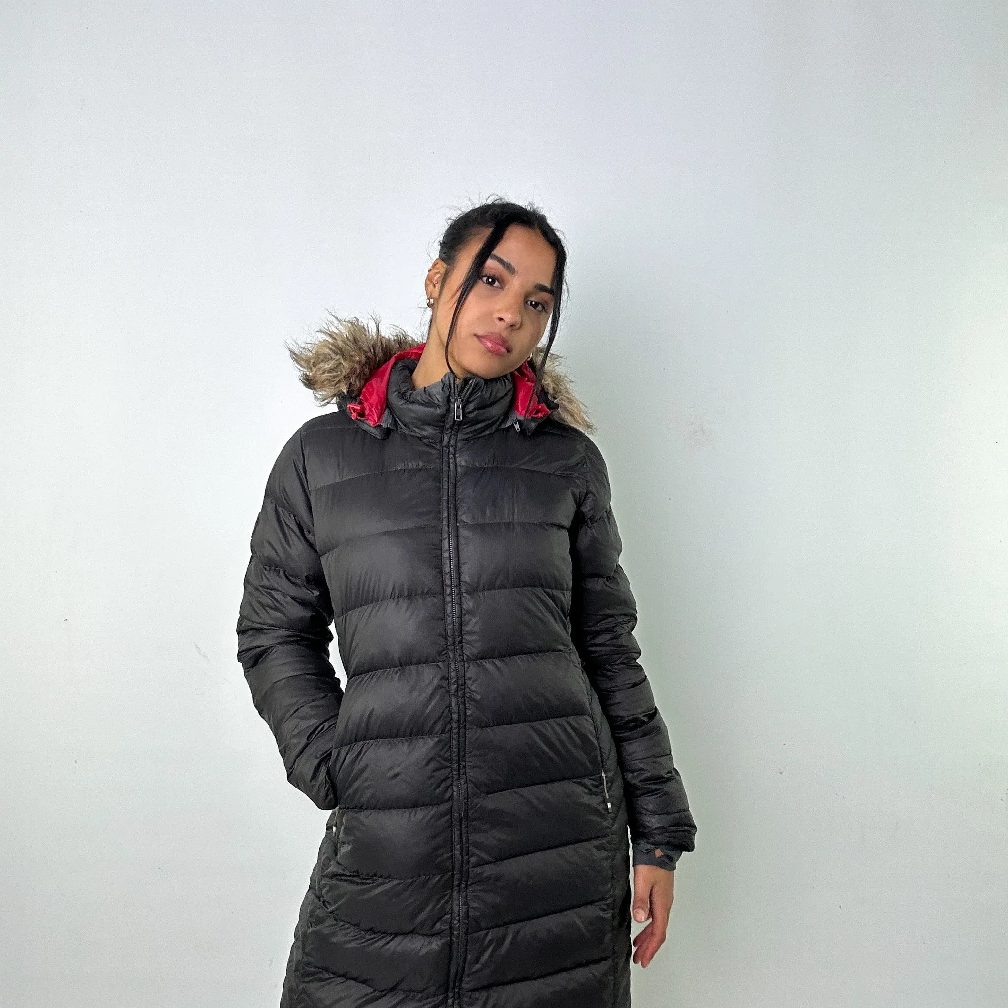 Dark Grey y2ks Rab Deep Cover Parka Puffer Jacket Coat (L)