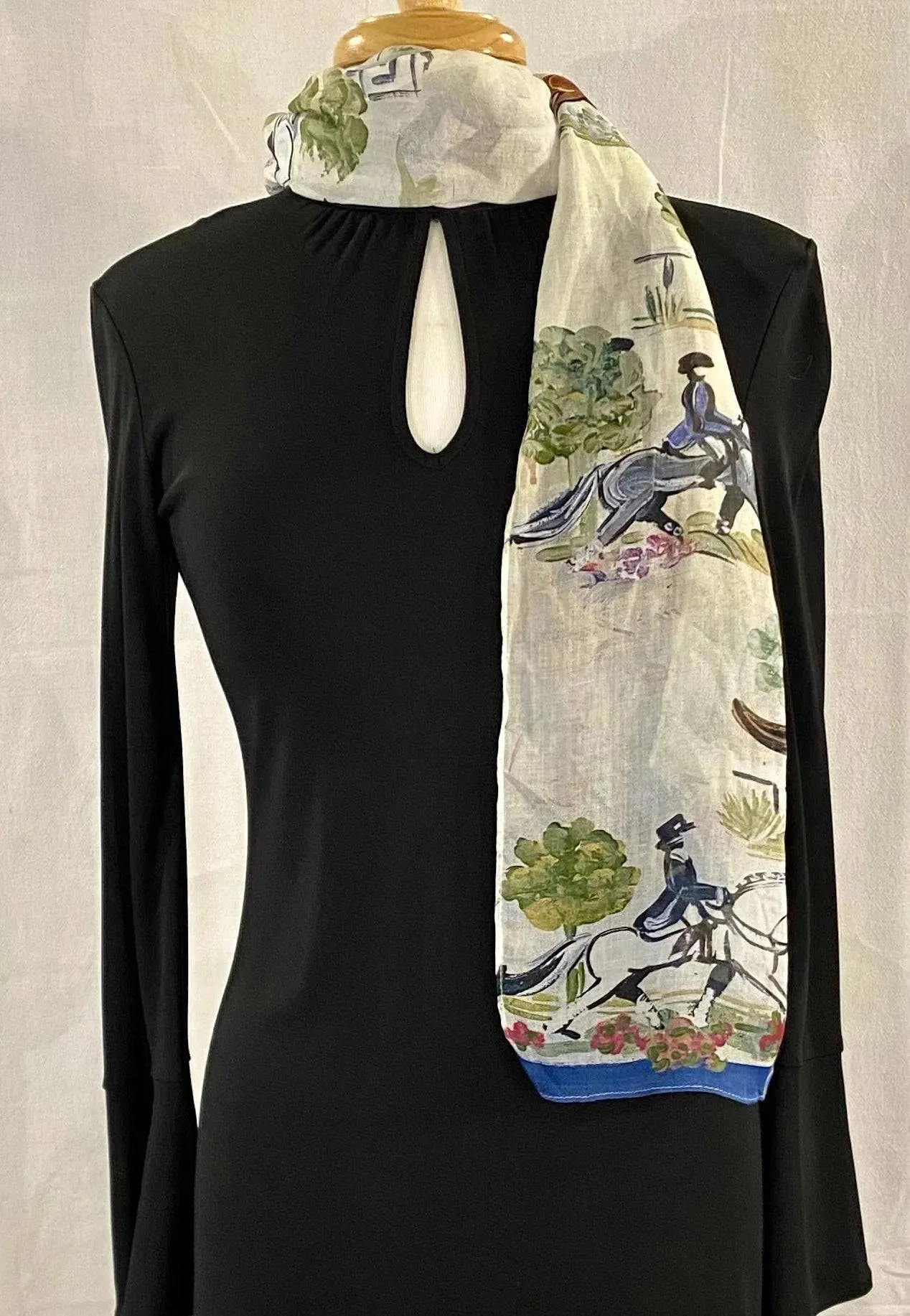 Designs by Frederique 72 x 18 Modal/Silk Blend Scarves