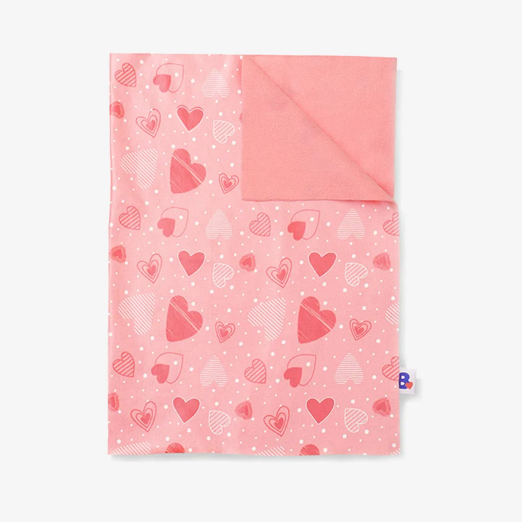 Diaper Changing Mat - Peppy Pink