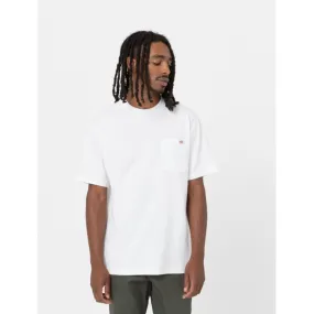 Dickies LURAY POCKET City T-Shirt Uomo Maniche Corte Bianca