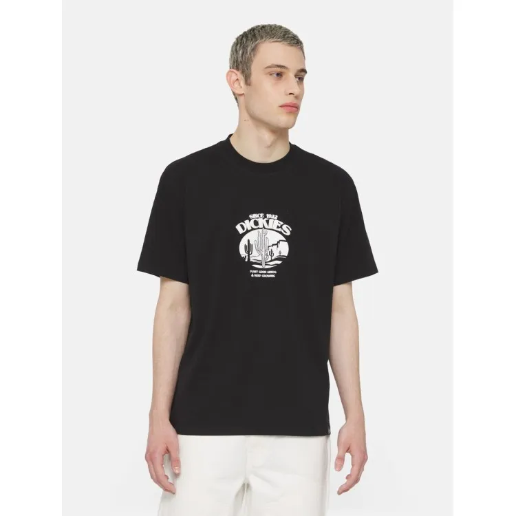 Dickies TIMBERVILLE T-Shirt Uomo Maniche Corte Nera