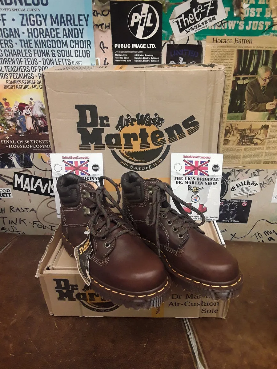 Dr Martens 8082z Made in England Tan Hiking Boot Size 4