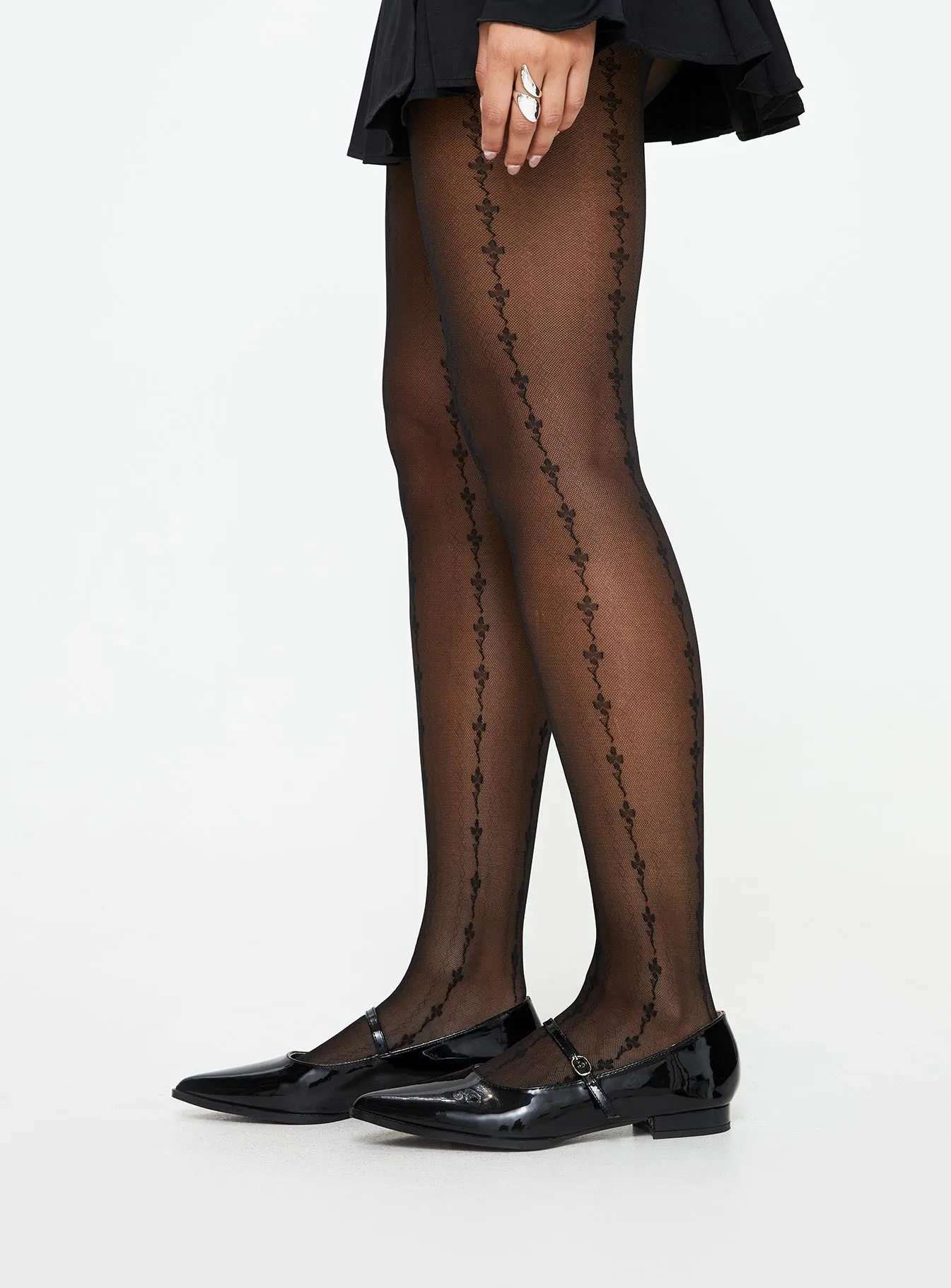 Ellanor Stockings Black