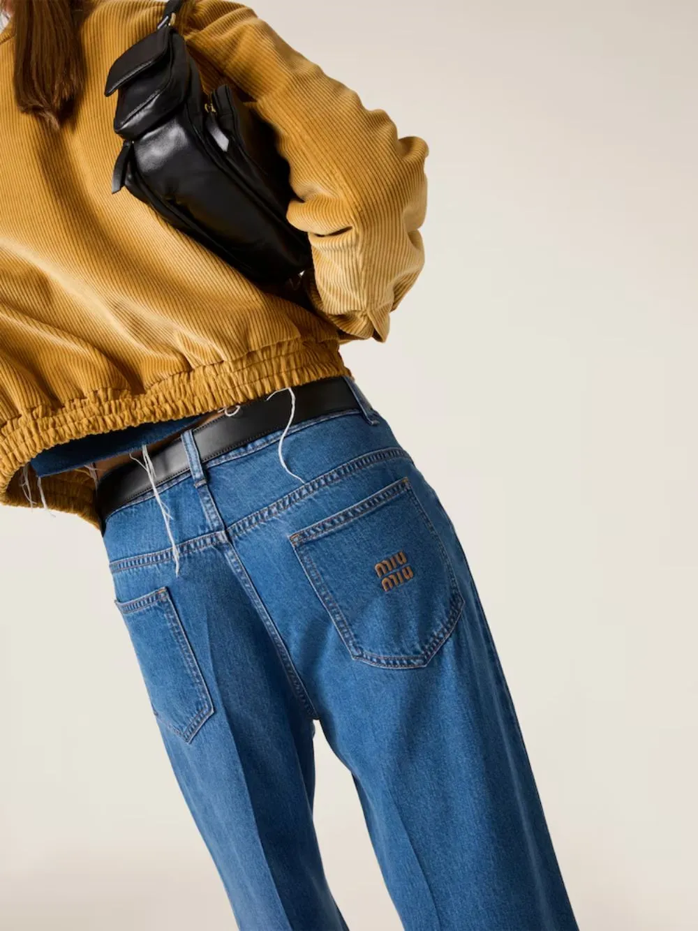 Five-Pocket Denim Jeans