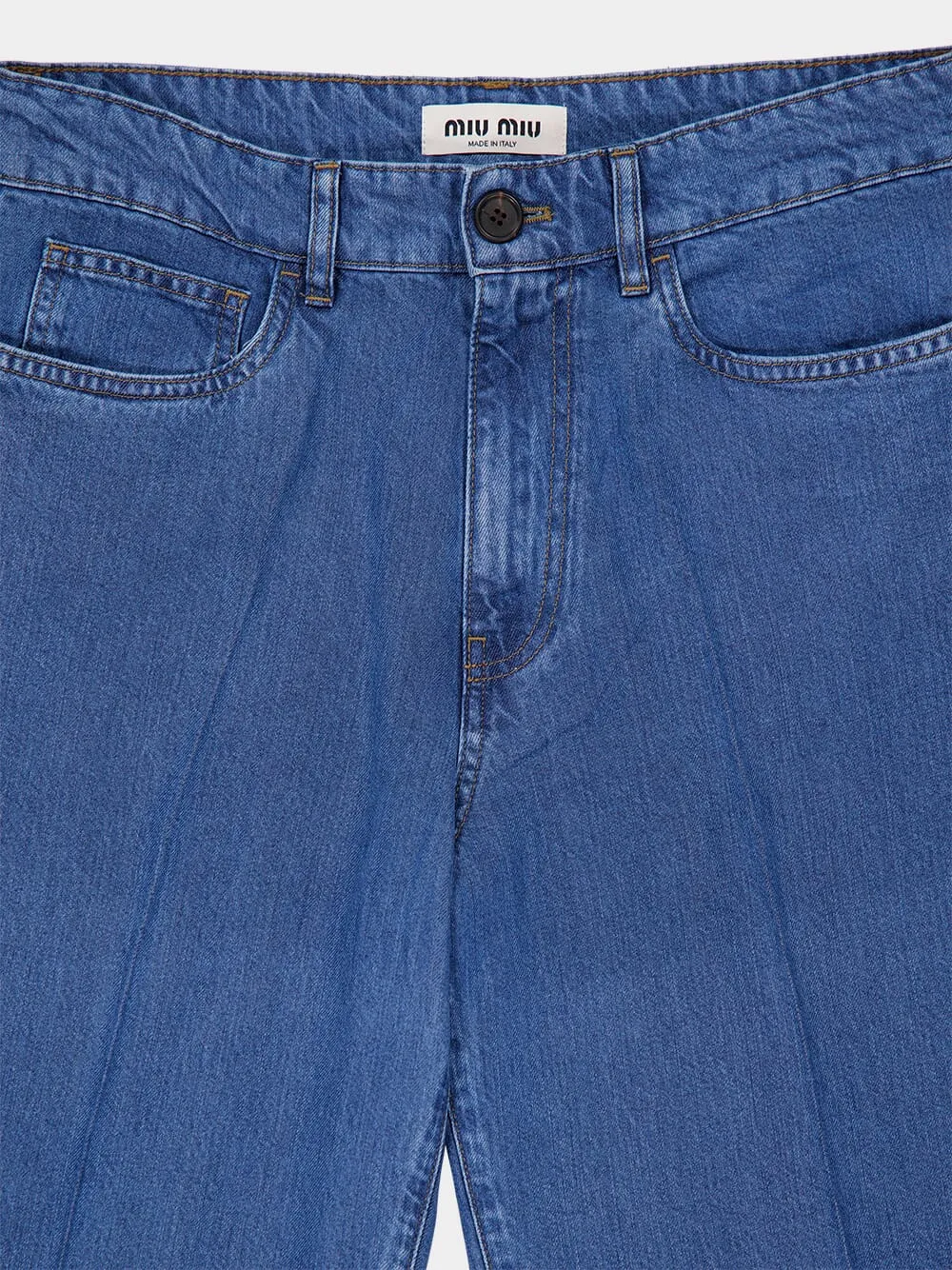 Five-Pocket Denim Jeans