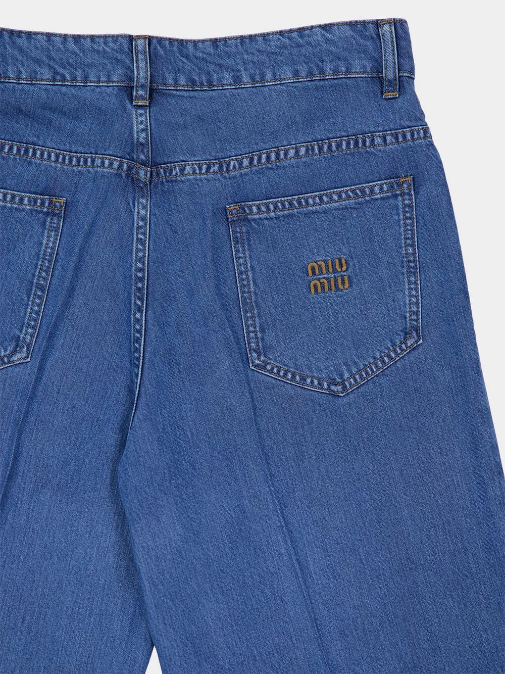 Five-Pocket Denim Jeans