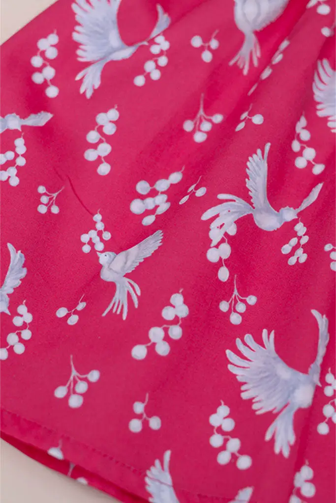 Flare Cheongsam - Birds