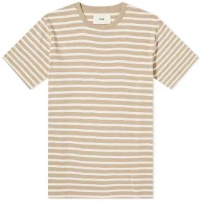 Folk Classic Striped T-ShirtClay & Ecru