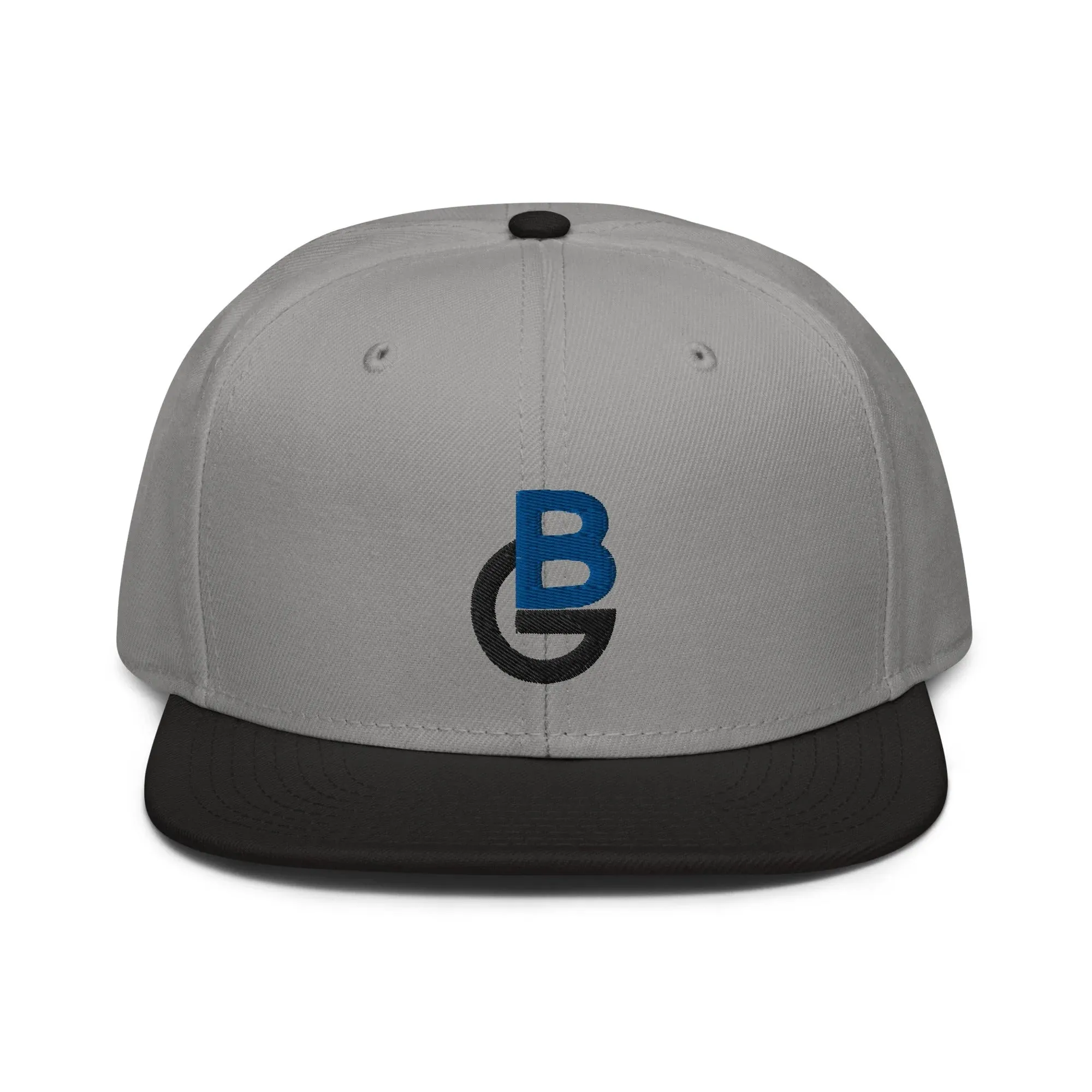 Gerald Black Snapback Unisex Hat 3D Logo with Flat Brim