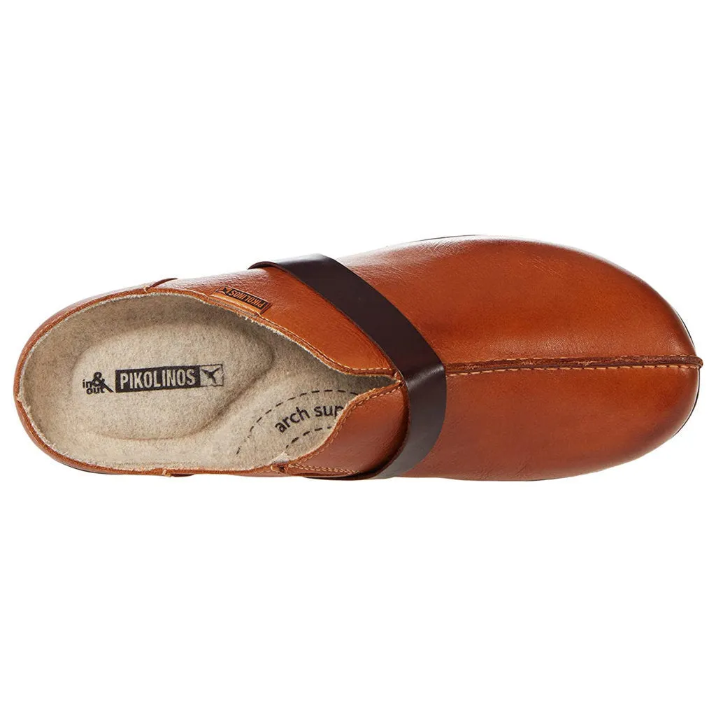 Granada Calfskin Leather Women's Clogs