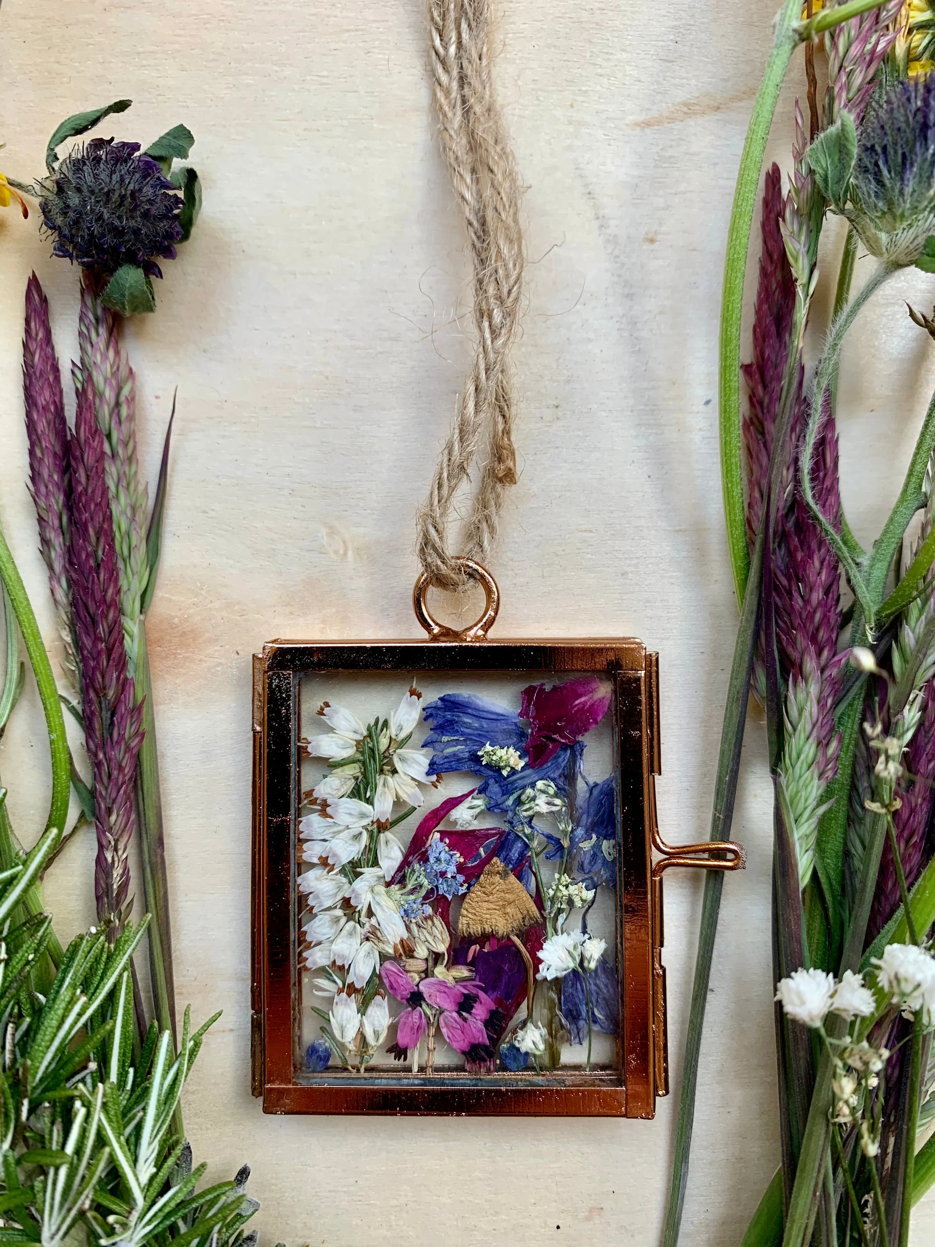 Heather Bell, magical mushroom frame