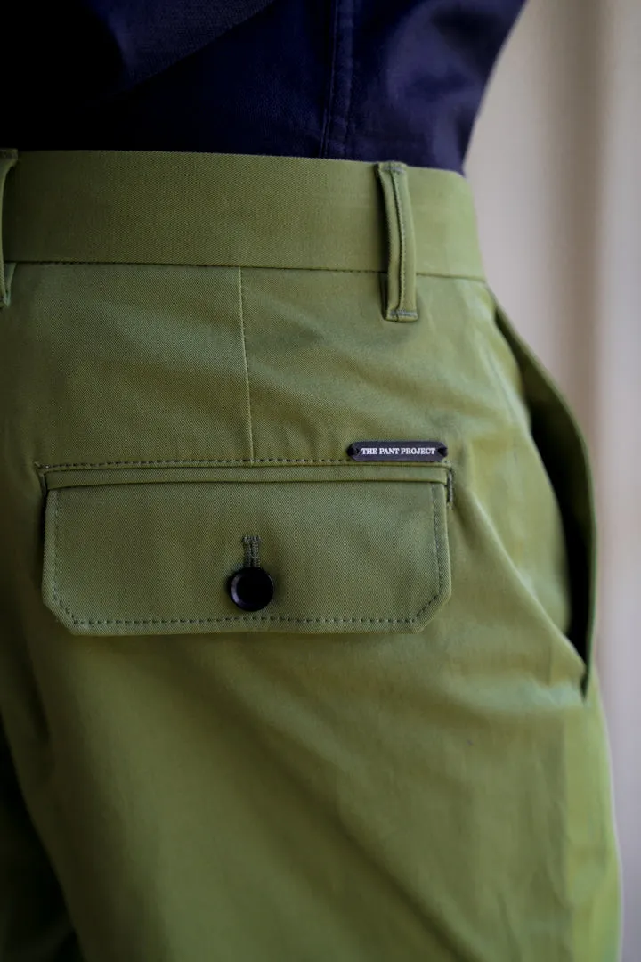 Herb Olive Stretch Cargo Shorts