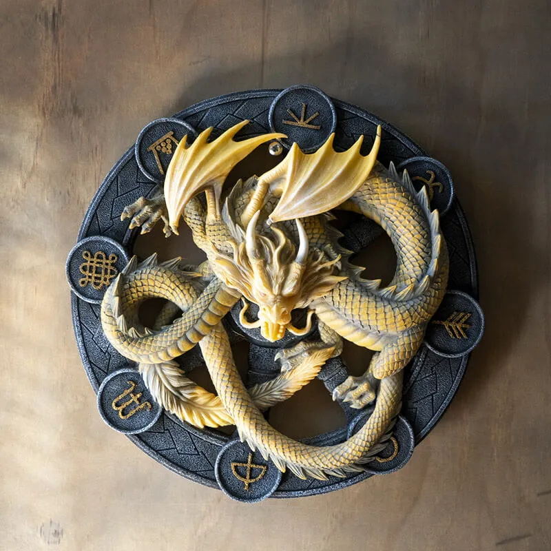 Imbolc Dragon Plaque