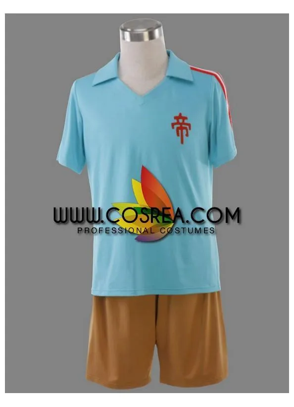 Inazuma Eleven True Teikoku Academy Summer Uniform Cosplay Costume