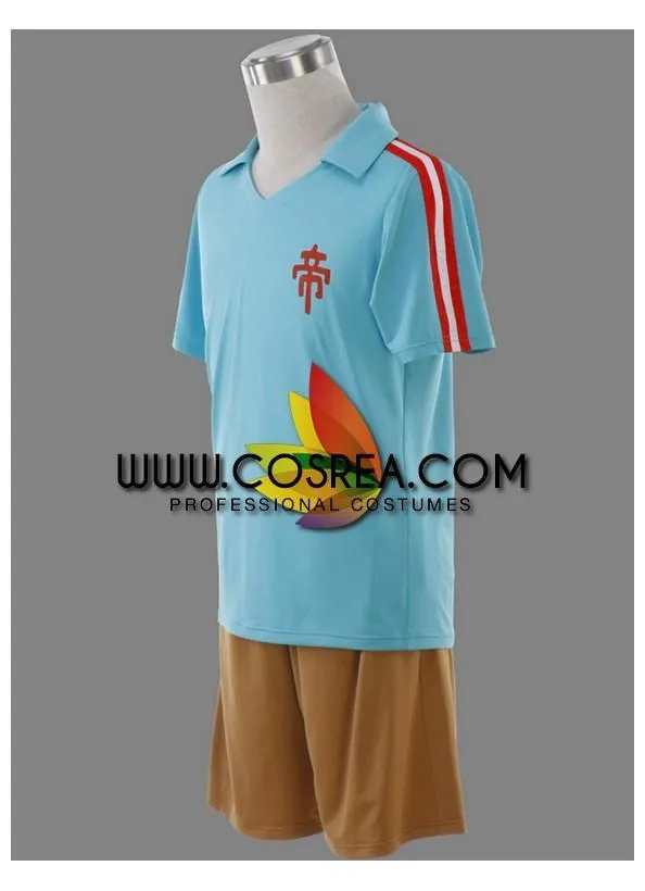 Inazuma Eleven True Teikoku Academy Summer Uniform Cosplay Costume