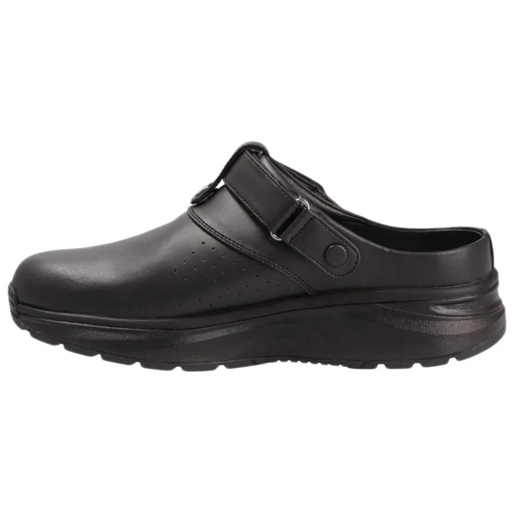 IQ SR Leather Women's Clogs Shoes