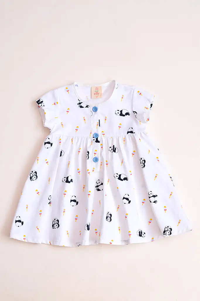 Isabella Dress - Popsicle Pandas