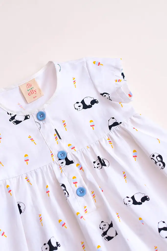 Isabella Dress - Popsicle Pandas