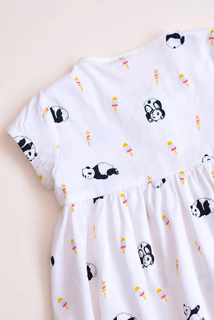 Isabella Dress - Popsicle Pandas