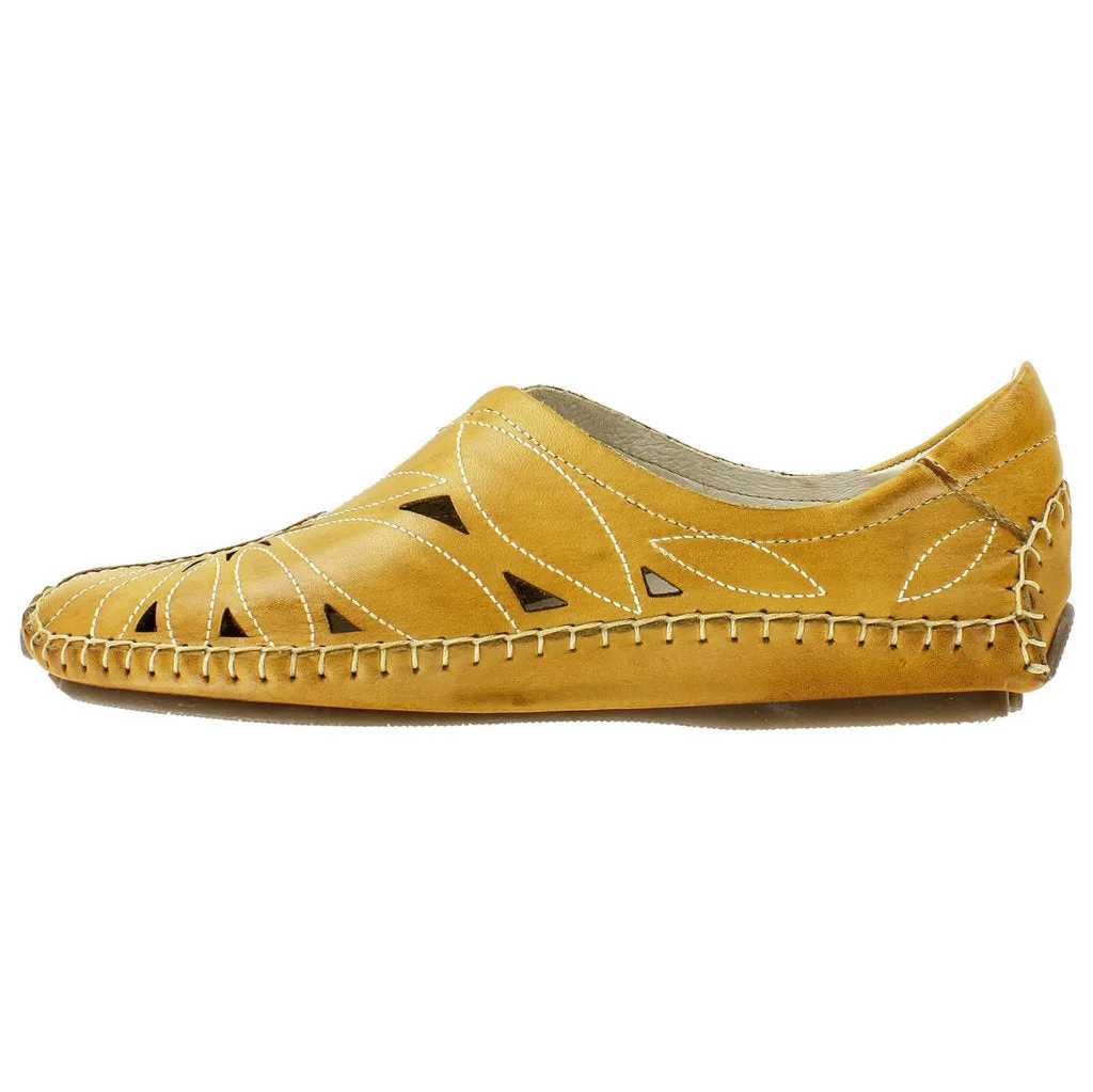 Jerez Calfskin Leather Women's Moccasins