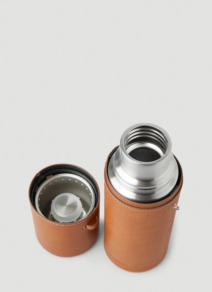 Jil Sander+ Logo Embossed Thermos Water Bottle