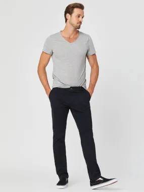 Johnny Sateen Twill Slim Pant - Deep Navy