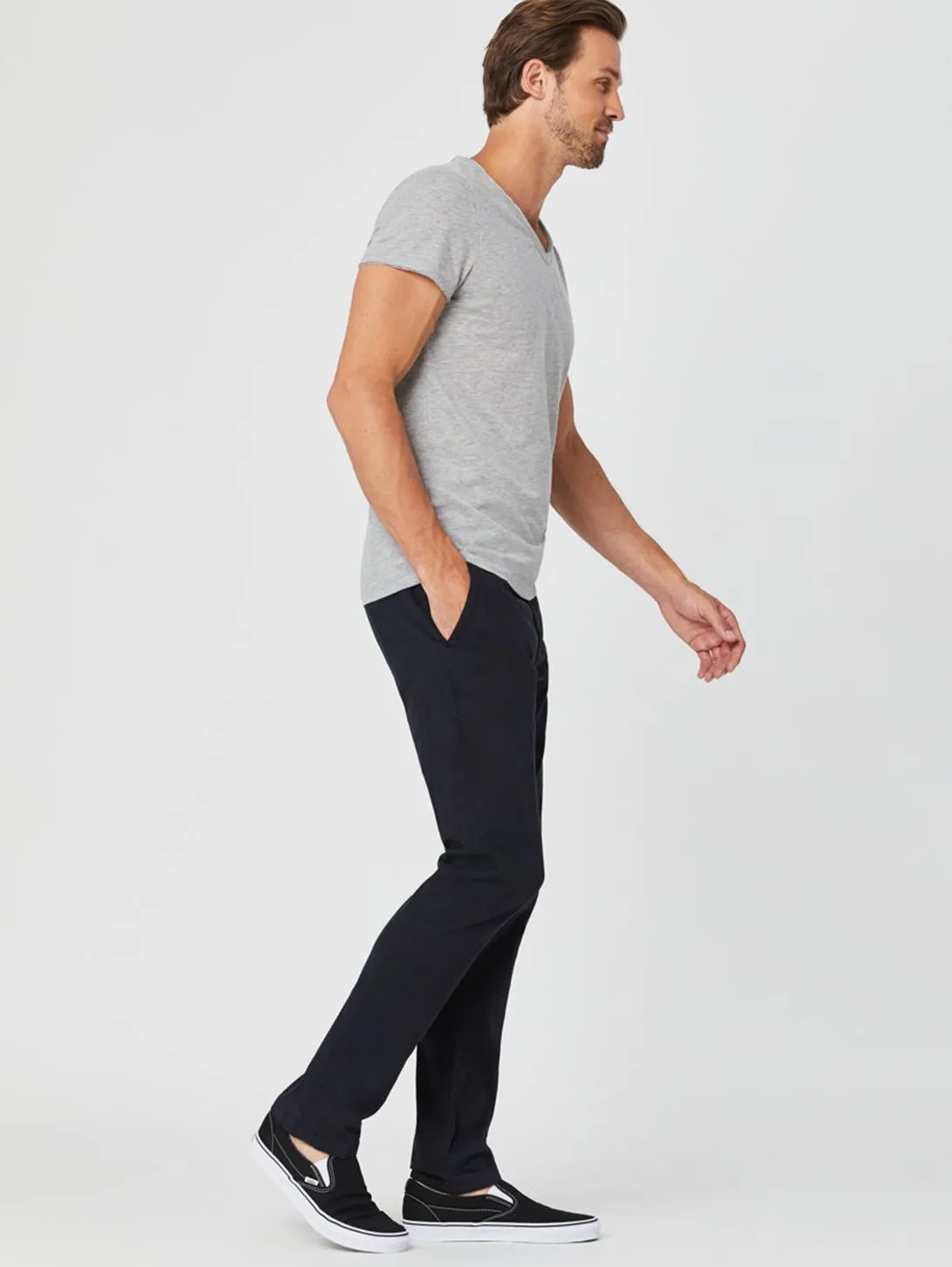 Johnny Sateen Twill Slim Pant - Deep Navy