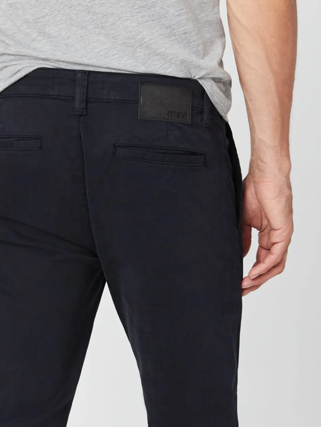 Johnny Sateen Twill Slim Pant - Deep Navy