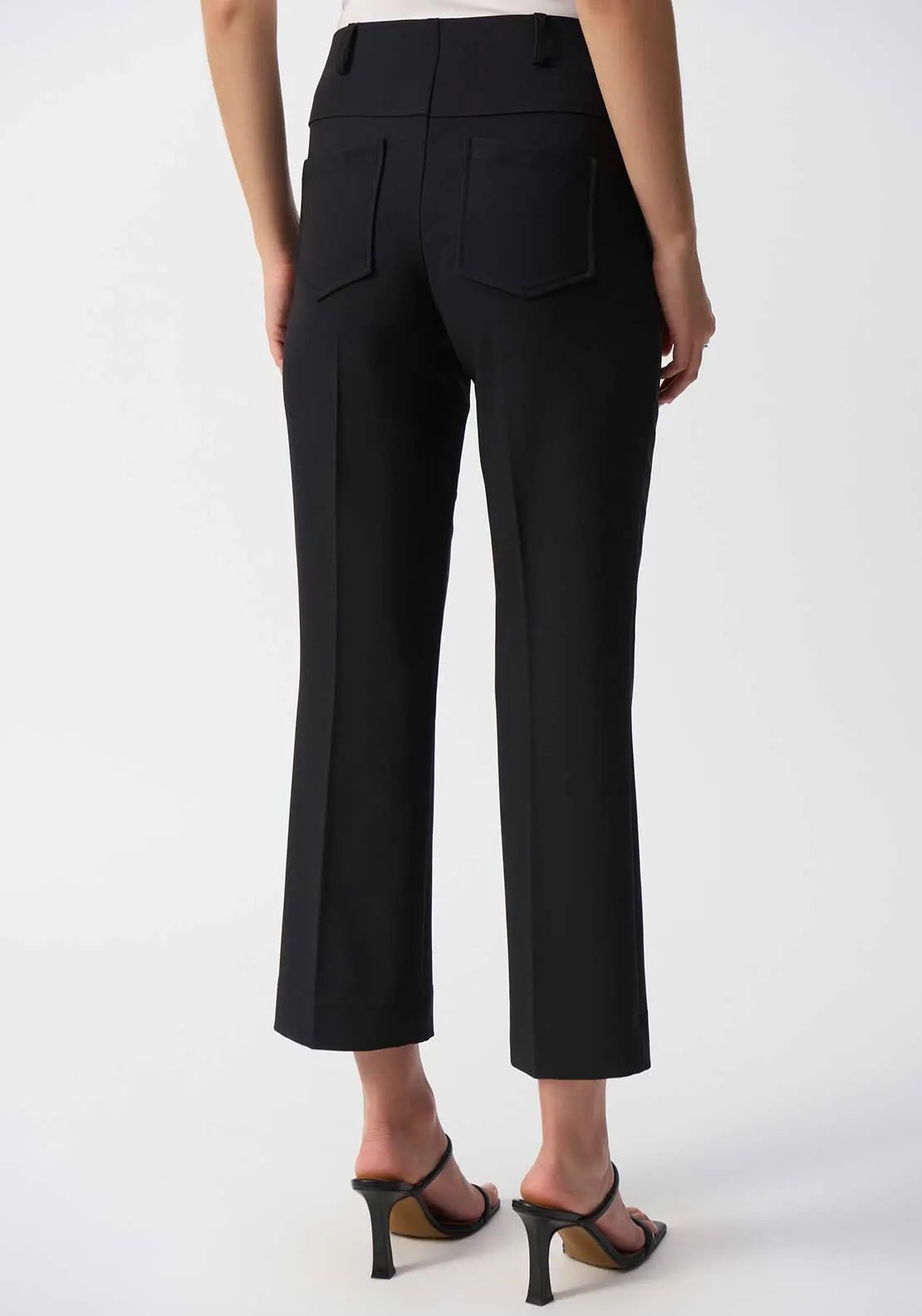 Joseph Ribkoff Straight Leg Trousers, Black