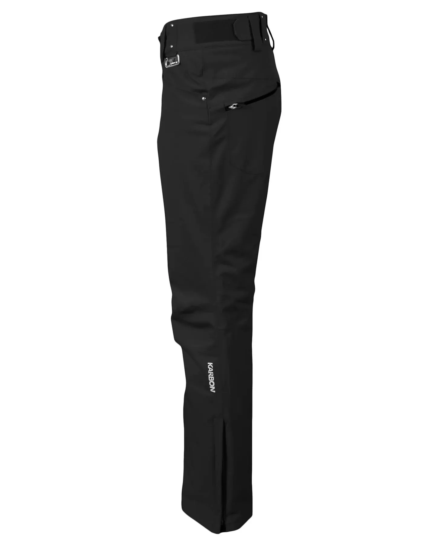 Karbon Diamond II Short Diamond Tech Women's Snow Pants - Black | Shop Snow Pants & Suits at Trojan Wake Ski Snow & 