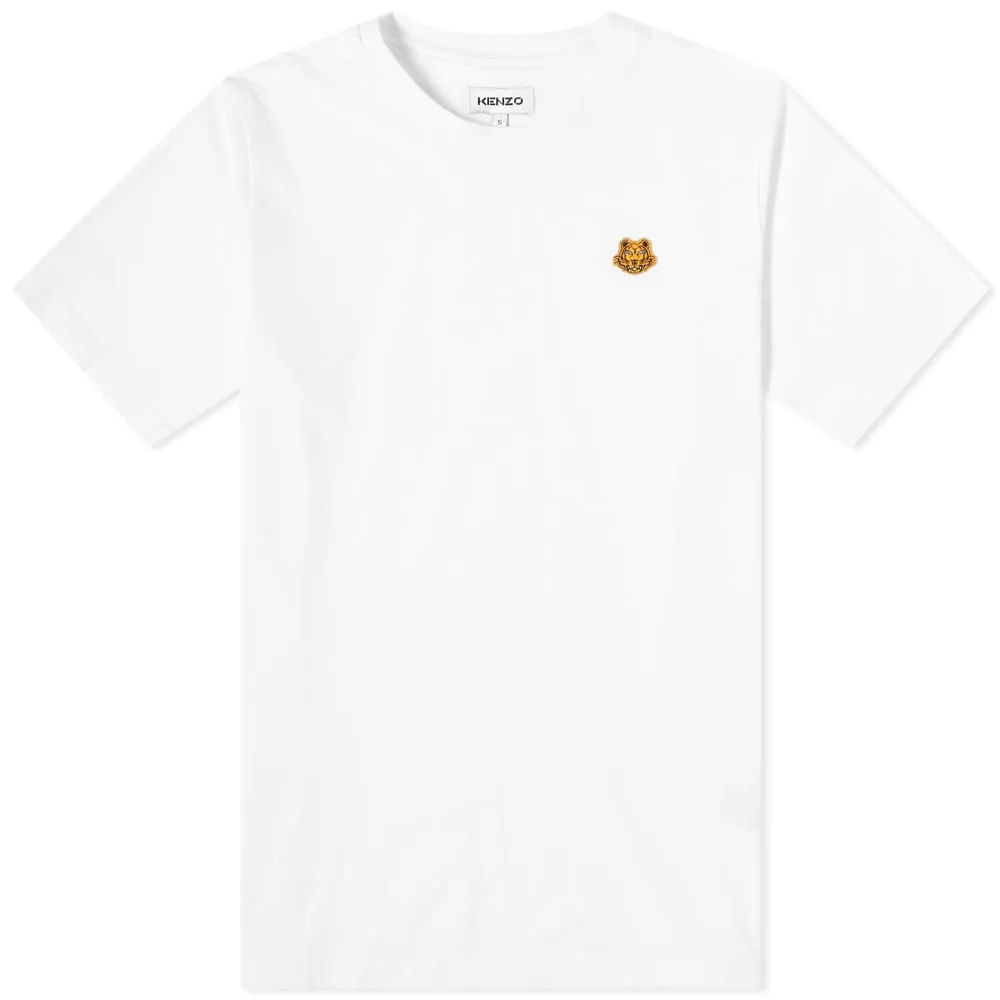 Kenzo Tiger Crest T-ShirtWhite