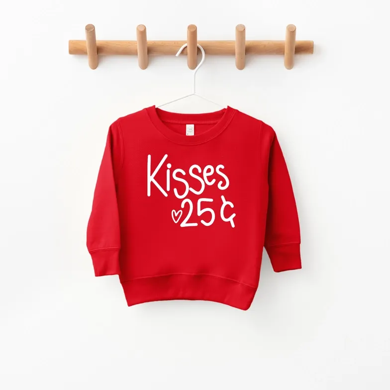 Kisses 25 Red Sweatshirt