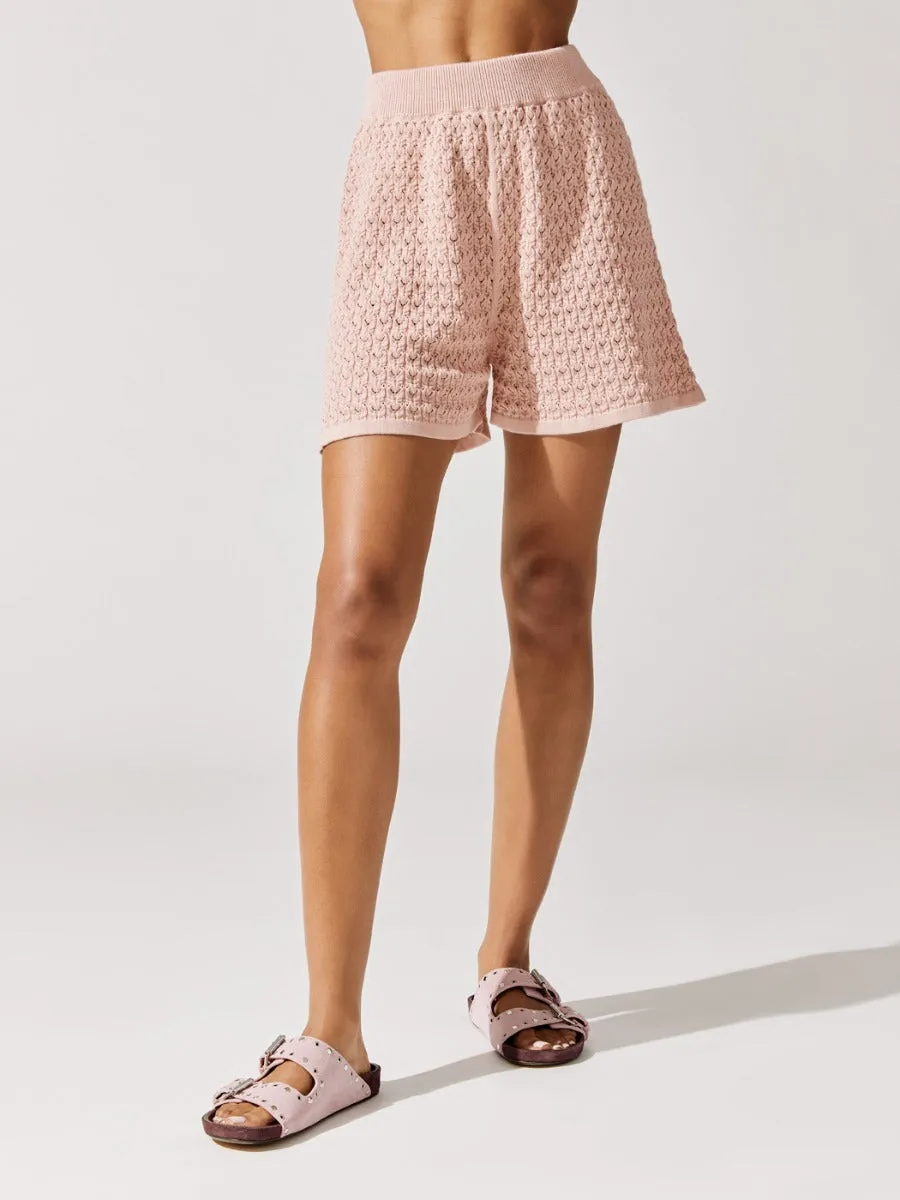 Lace Shorts - Cameo Pink