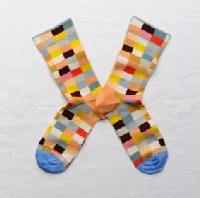 Le Poete Pixels Socks - Multico