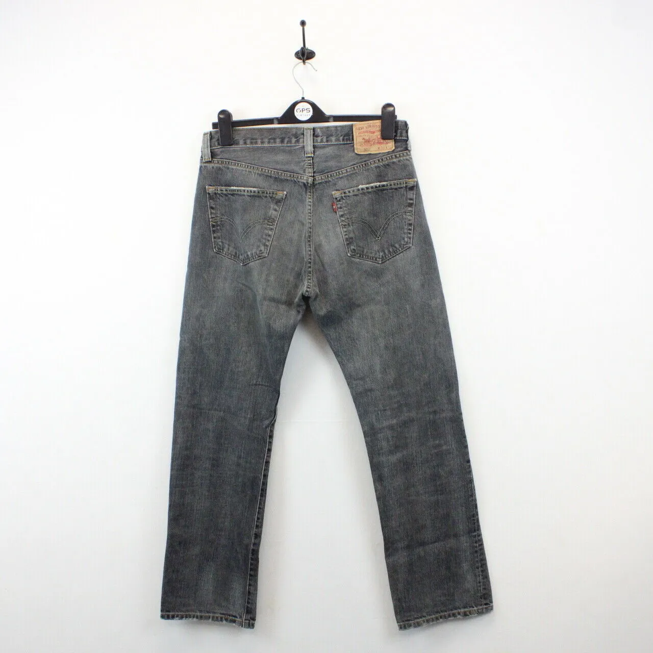 LEVIS 501 Jeans Grey Charcoal | W32 L30