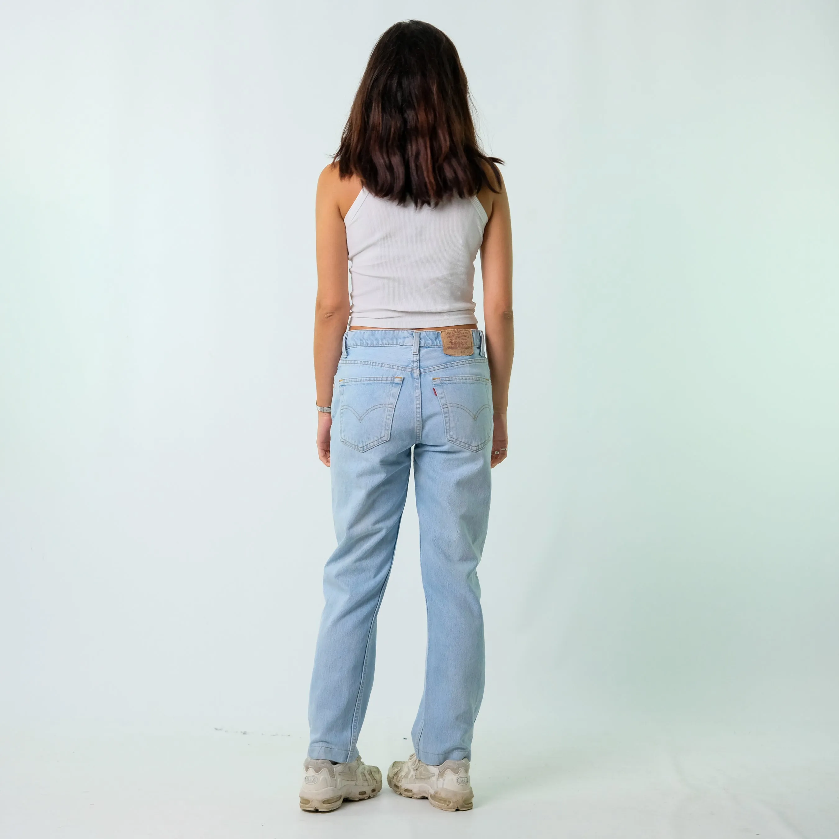 Light Blue y2ks Levi's Denim Jeans Baggy Pants (32x30)