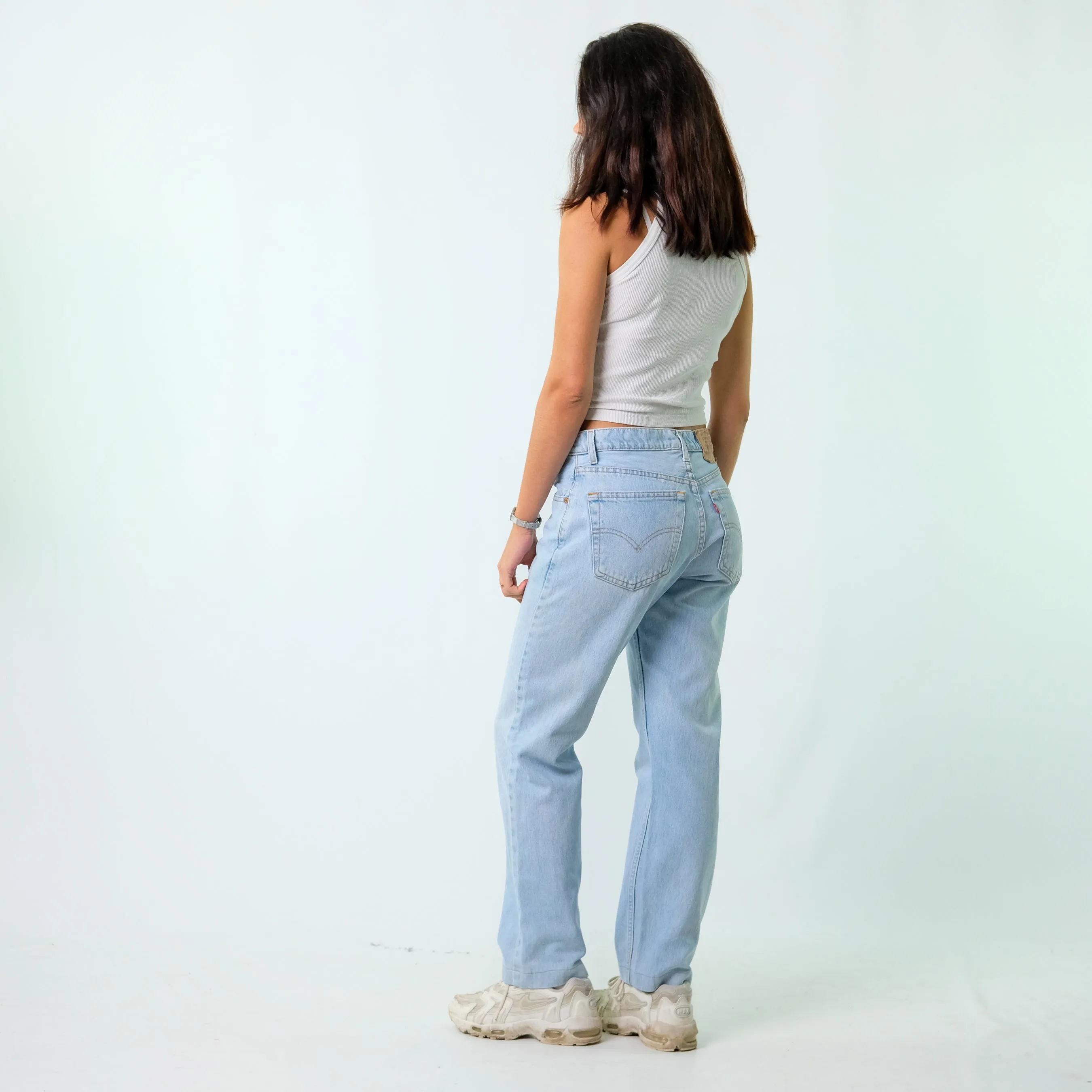 Light Blue y2ks Levi's Denim Jeans Baggy Pants (32x30)