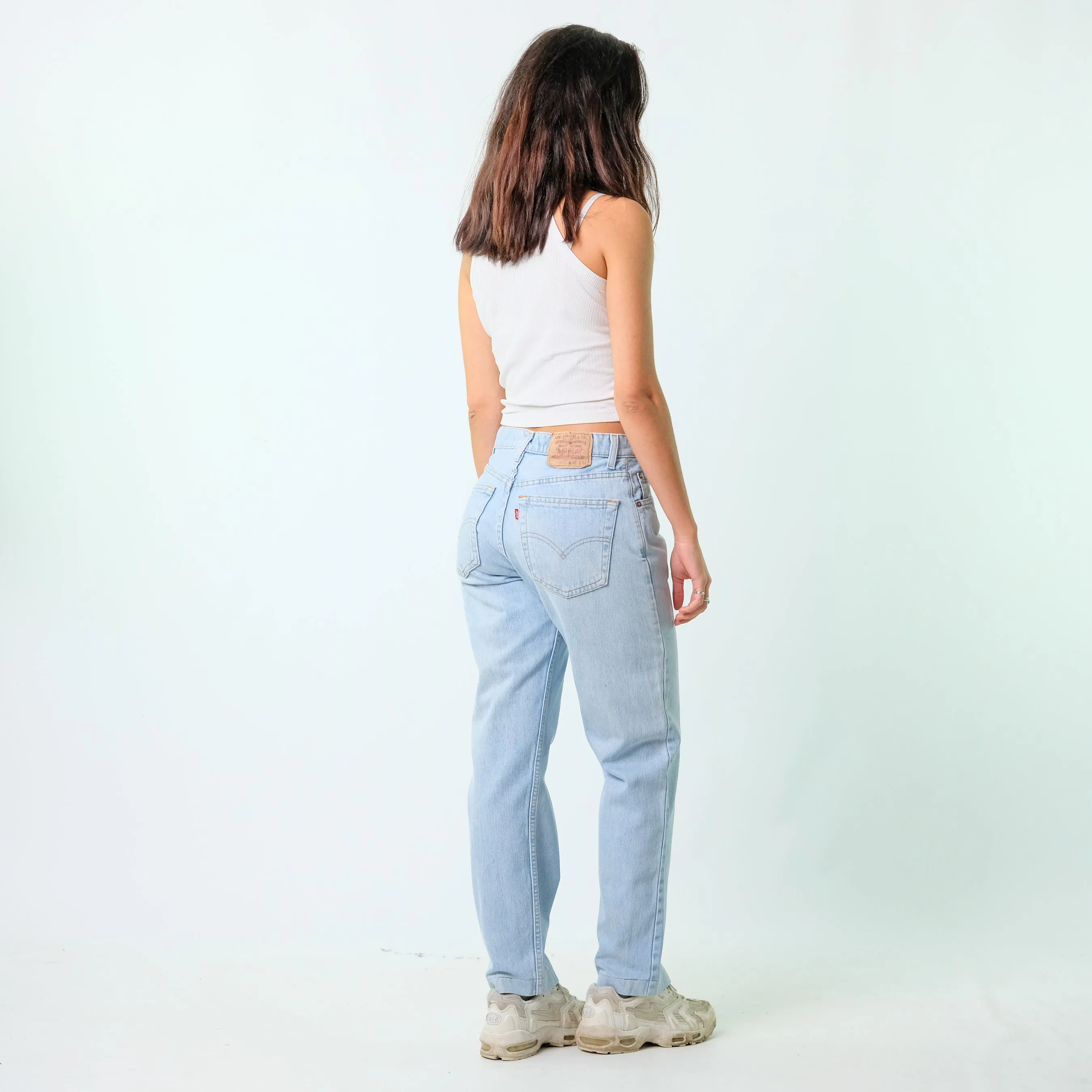 Light Blue y2ks Levi's Denim Jeans Baggy Pants (32x30)