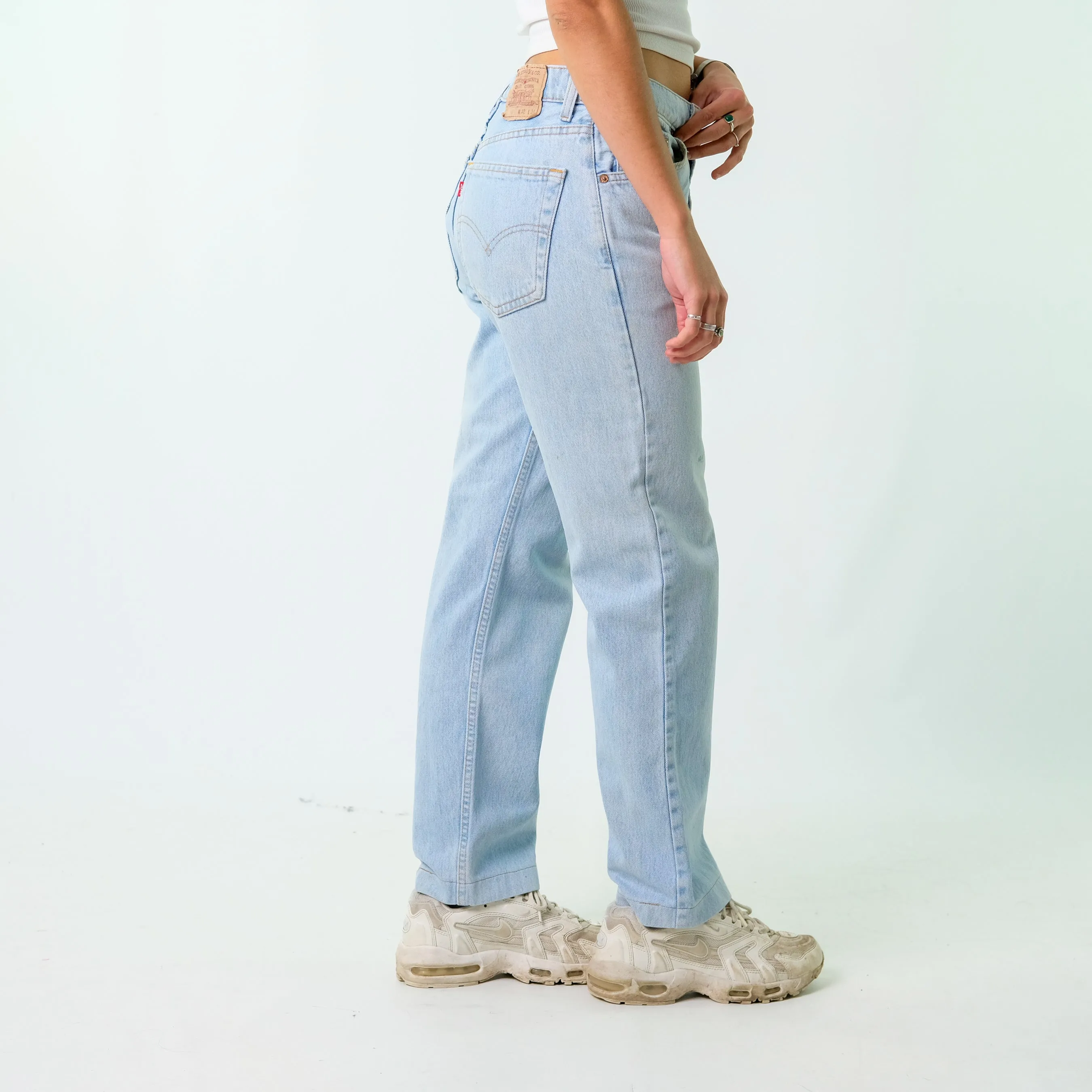 Light Blue y2ks Levi's Denim Jeans Baggy Pants (32x30)