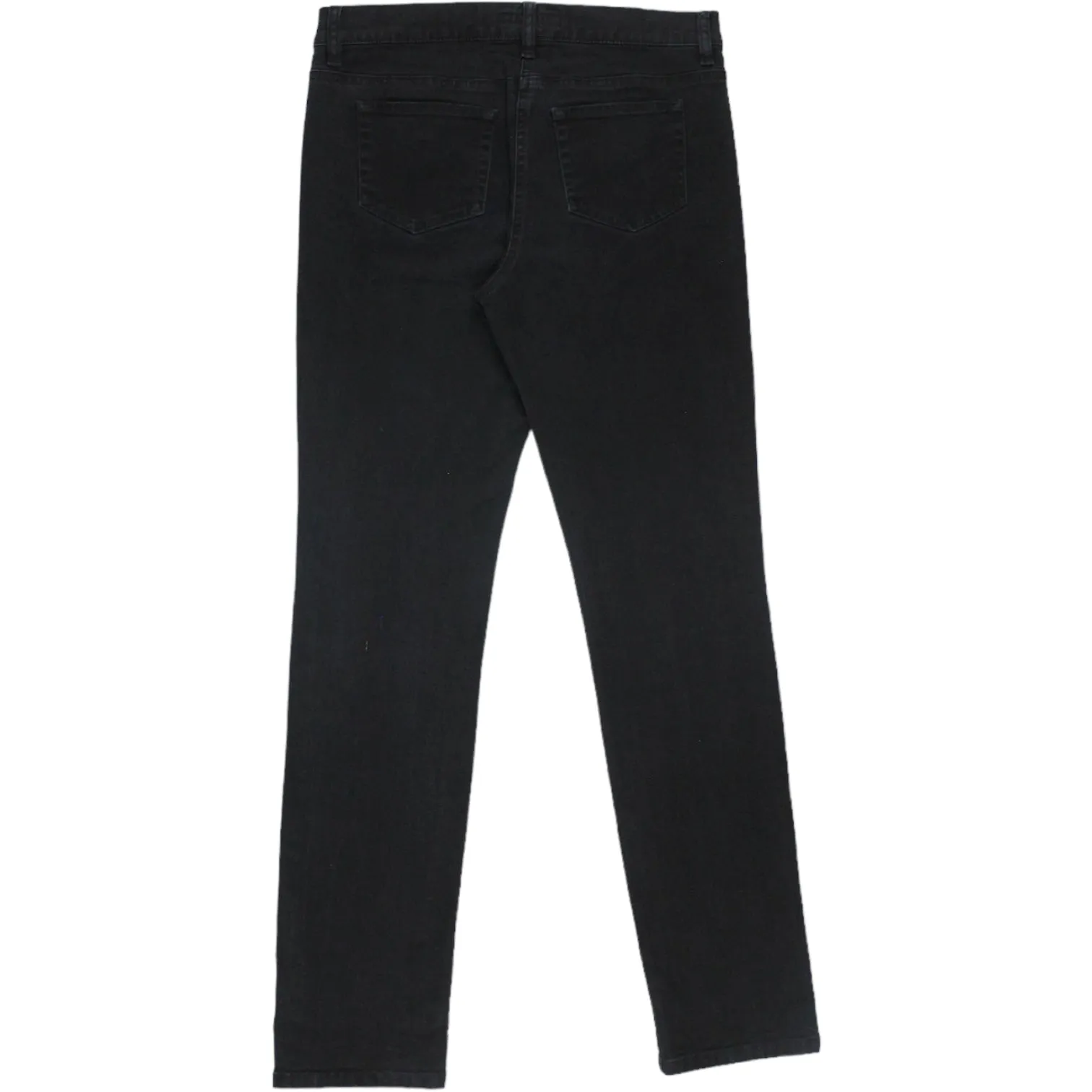 L.K. Bennett Black Denim Mid-Rise Jeans