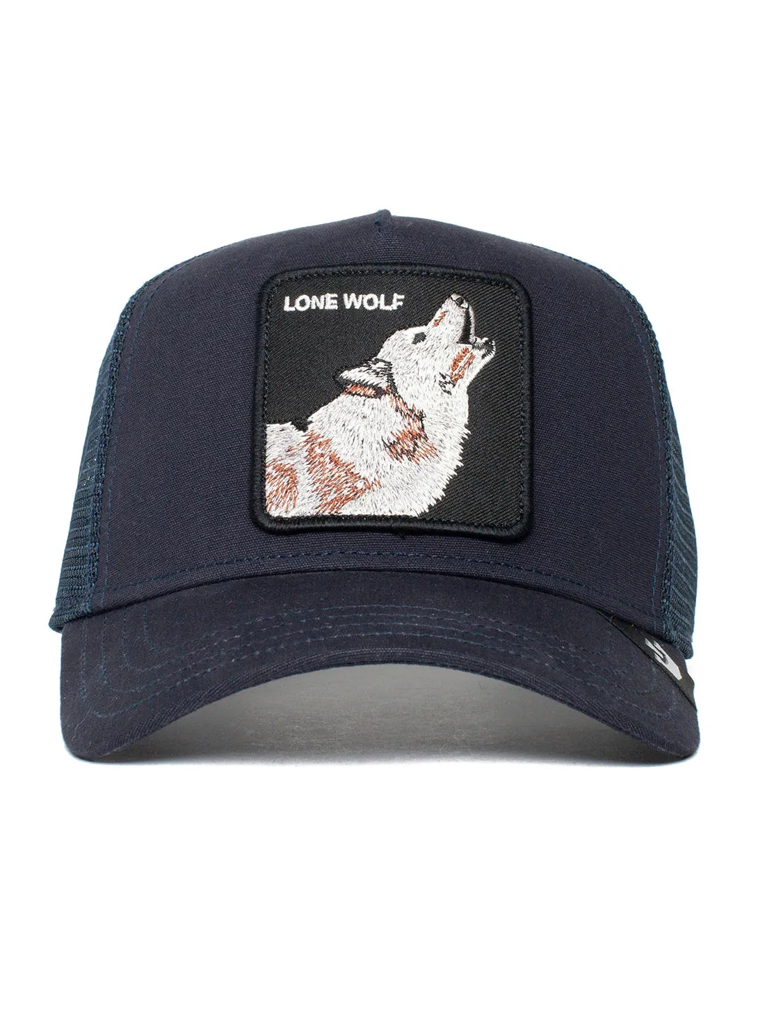 Lone Wolf Trucker Hat - Navy