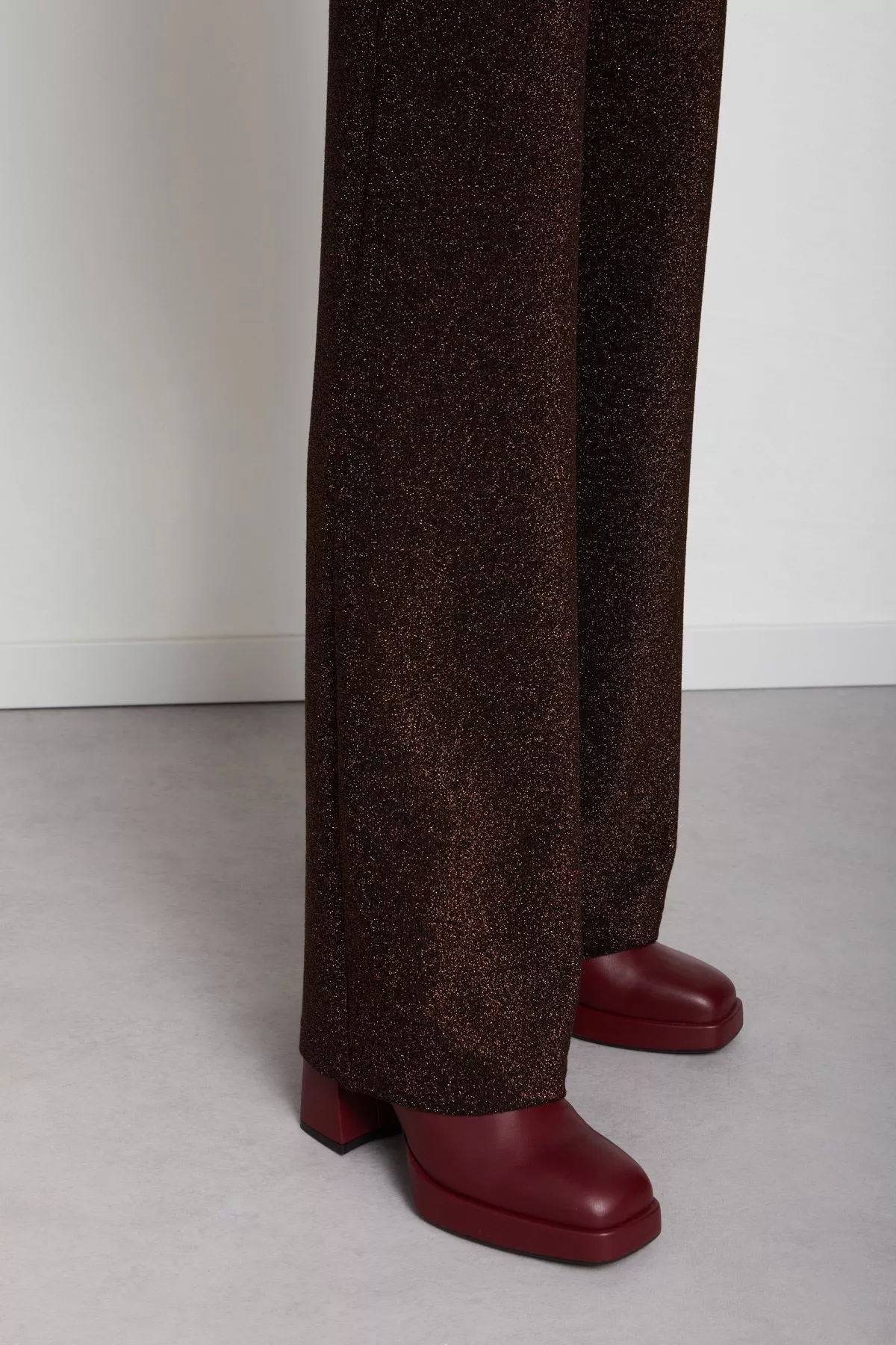 Lurex trousers